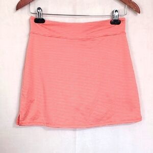 Lola by AFG Orange Striped Athletic Skort Size Extra Small